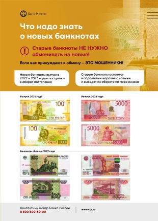 Новые банкноты
