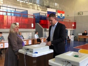 Глава города принял участие в голосовании
